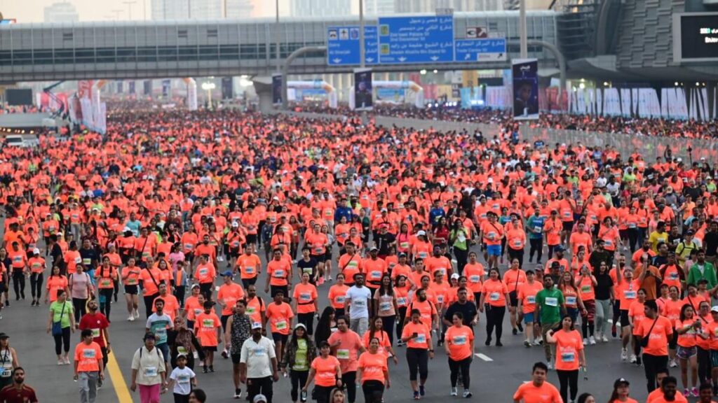 Dubai Run 2023: A Spectacle of Unity and Fitness on Sheikh Zayed Road